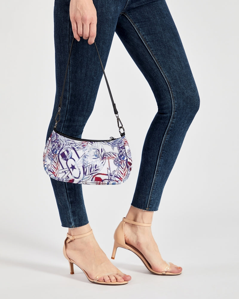 Print On Demand - Petite Canvas Purse - "It's 5 o'clock Somewhere" (Red, White, & BOOM!)