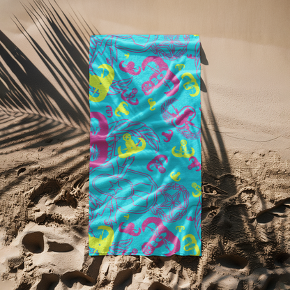 Print On Demand  - Beach Towel - "EOD Party"