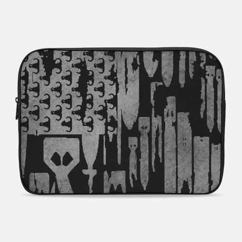 Print On Demand - Laptop Sleeve - "EOD Bomb Flag" (Grey)