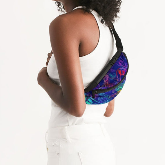 Print On Demand - Crossbody Sling Bag - "It's 5 o'clock Somewhere"