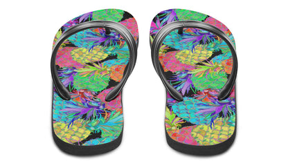 Print On Demand - Flip Flops - "How About Them Pineapples?"