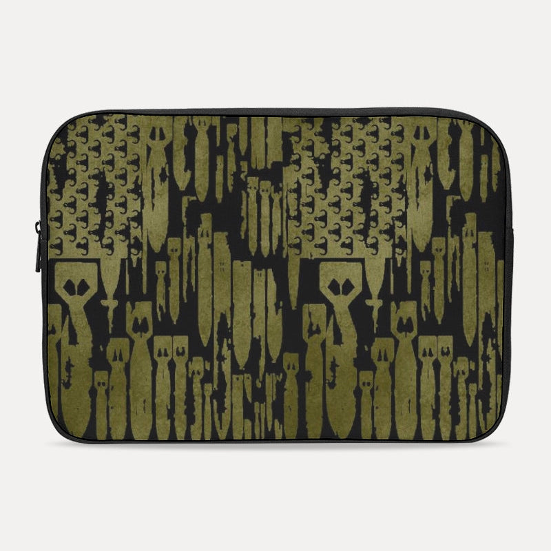 Print On Demand - Laptop Sleeve - "EOD Bomb Flag" (OD Green)