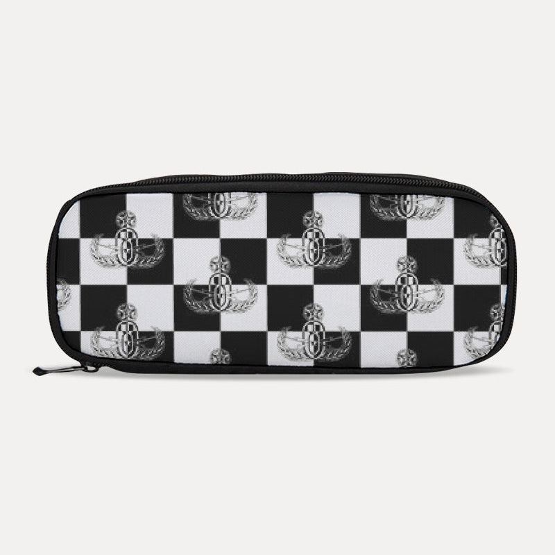 Print On Demand - Pencil Case - "EOD Checkered Flag"