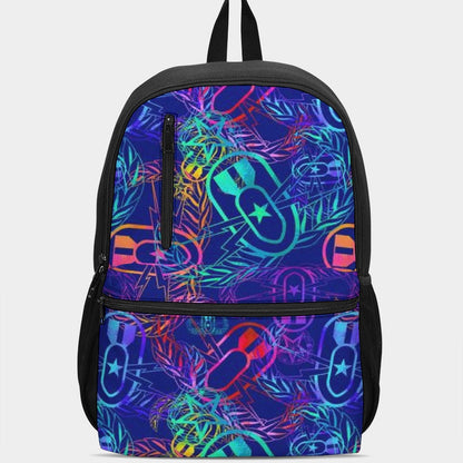 Print On Demand - Duo-Zip Backpack - "It's 5 o'clock Somewhere"