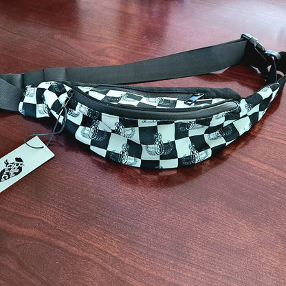 Print On Demand - Crossbody Sling Bag - "EOD Checkered Flag"